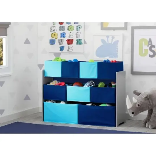 9 Bin Deluxe Toy Organizer - Delta Children image {2}