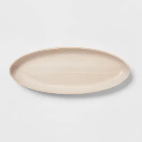 25oz Rubberwood White Washed Dough Bowl - Threshold&trade; image {2}