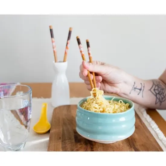 Just Funky Naruto: Shippuden Ramen Bamboo Chopsticks | Set of 2 image {5}