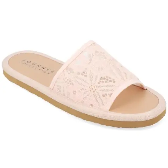 Journee Collection Womens Eniola Tru Comfort Foam Slide Flat Sandals image {11}