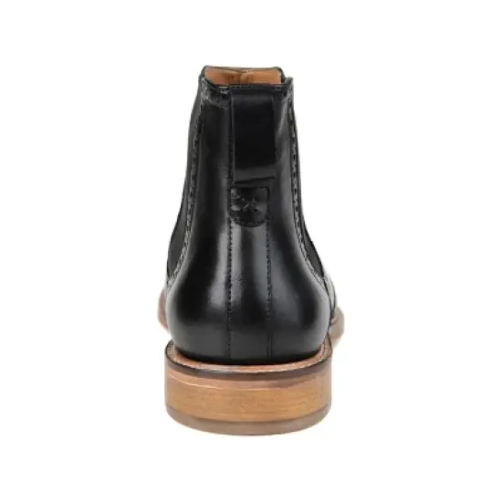 Thomas & Vine Medium and Wide Width Mens Watson Tru Comfort Foam Pull-on Wingtip Chelsea Boot image {2}