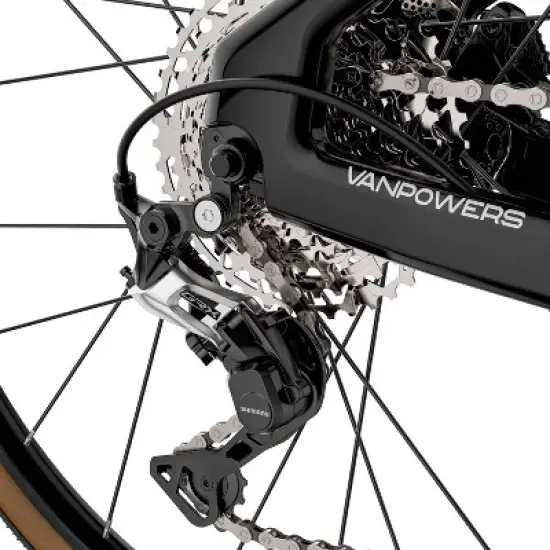 Vanpowers Adult UrbanCross Ultra 2.25' Step-Over Electric Bike - Yellow image {3}