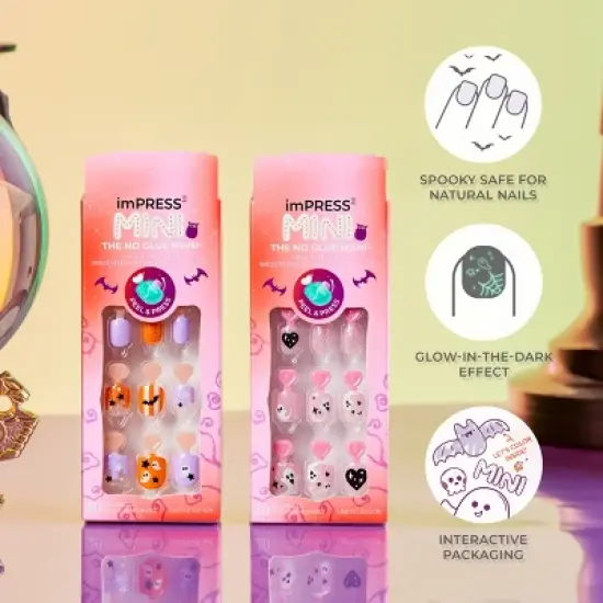 KISS Products imPRESS Fake Nails - Spooky Buddies - 21ct image {5}