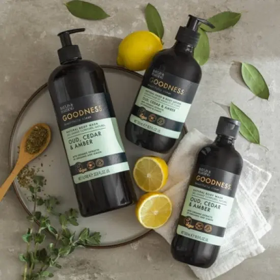 Baylis & Harding Goodness Oud Cedar & Amber Body Wash - 16.9 fl oz image {3}
