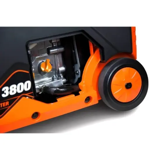 WEN 56380i Quiet 3800-W RV-Ready Portable Inverter Generator with Fuel Shut-Off and Electric Star image {6}