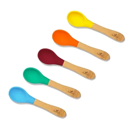 Avanchy Bamboo Baby Training Spoon - 5pk image {6}