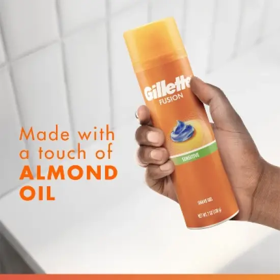 Gillette Fusion Ultra Sensitive Hydra Gel Men's Shave Gel - 7oz image {2}