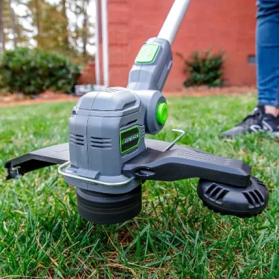 Genesis&reg; G20Max 20-Volt 12-In. Cordless String Trimmer/Edger in Gray image {2}