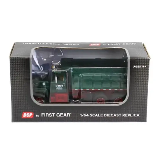First Gear DCP 1/64 Green Mack R Dump Truck, Venezia Bulk Transport 60-1509 image {4}
