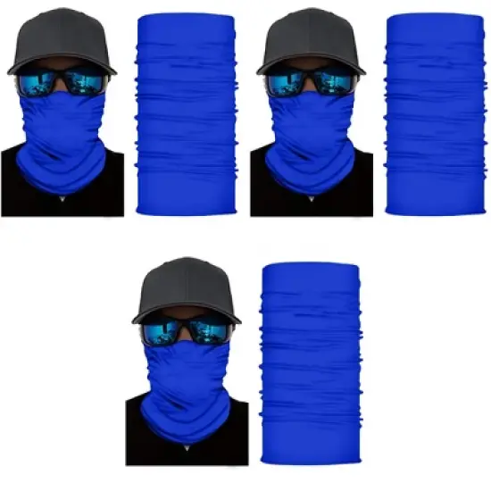 3 Pack Neck Gaiters Lightweight and Breathable Face and Neck Covers image {13}