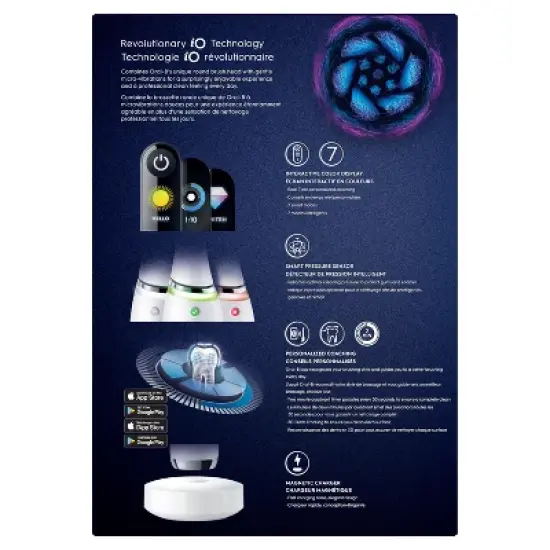 Oral-B iO Series 9 Electric Toothbrush with 4 Brush Heads image {11}