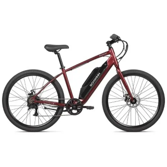 Schwinn Regent 27.5" Adult Hybrid Bike - Dark Red image {1}