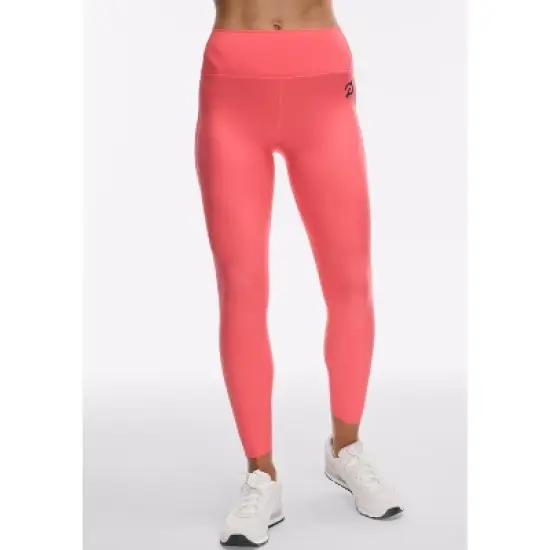 Peloton Women's Cadent High Rise Pocket Legging, Coral, Buenas Vibras image {4}