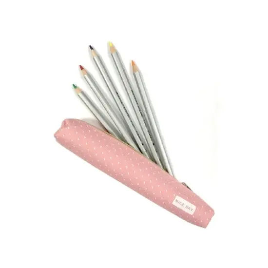 Wrapables Slim Dot Pencil Case (Set of 3) image {3}