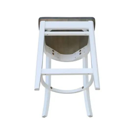 Emily Counter Height Barstool - International Concepts image {7}