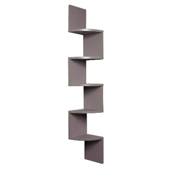 48.5" x 7.7" Zigzag Corner Shelf - Danya B. image {7}