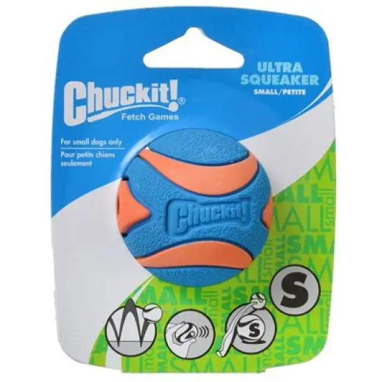 Chuckit Ultra Squeaker Ball Dog Toy- Small image {1}