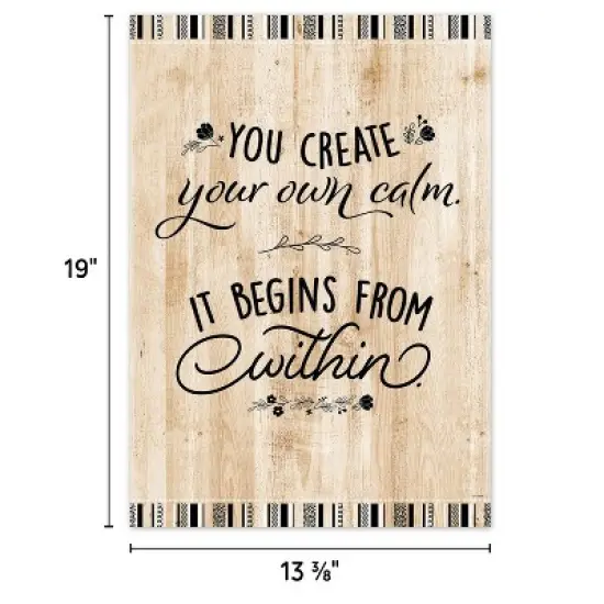 Creative Teaching Press&reg; Core Decor Black, White, and Wood Inspire U 4-Poster Pack image {2}