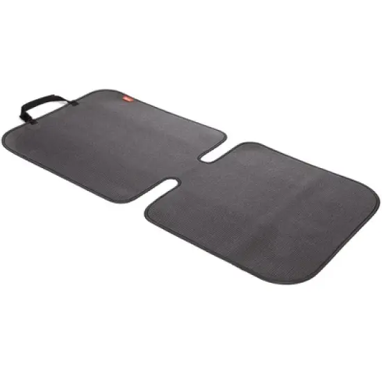 Diono Grip It Car Seat Protector 2-Pack for Car Seat, Crash Tested, Anti Slip, Water Resistant, Black image {4}