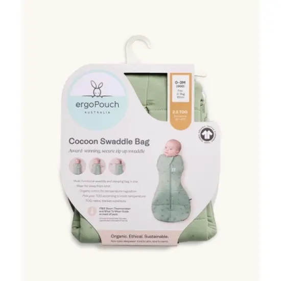 Cocoon Swaddle Sack 2.5 TOG Oatmeal Marle image {9}