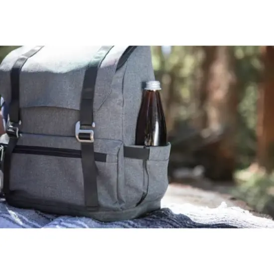 NFL New York Jets On The Go Traverse Cooler Backpack - Heathered Gray image {2}