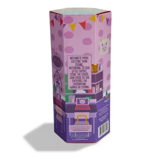 Surprise Powerz Codie the Coder Educational 75+ Phrases Talking 16'' STEM Plush Doll image {8}