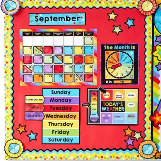 Carson Dellosa Education Celebrate Learning Calendar Bulletin Board Set image {5}