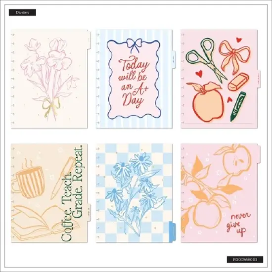 Happy Brands July 2025 - June 2026 Weekly/Monthly Planner 10.12"x11.5" Multicolor Sunday Brunch, Teacher Supplies image {6}