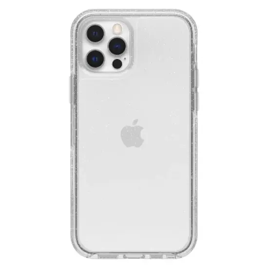 OtterBox Apple iPhone 12/iPhone 12 Pro Symmetry Series Case - Stardust: Clear, Bump-Resistant image {6}