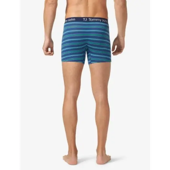TJ | Tommy John&trade; Men's 4" Striped Boxer Briefs 2pk image {3}