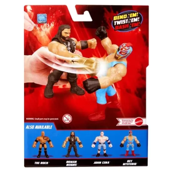 WWE Bend N' Bash 1 Roman Reigns Action Figure image {2}