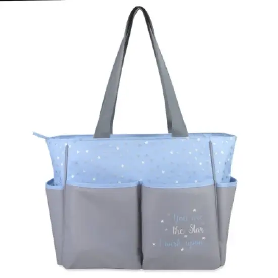 Baby Essentials Diaper Bag 5-in-1 - Blue image {6}