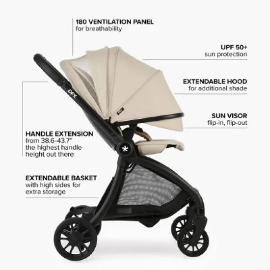 DFY R1 Stroller - Cream image {6}