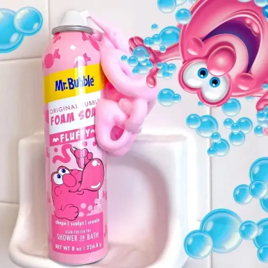 Mr. Bubble 2pk Twin Foam Soap - Blueberry/Original Bubble - 16 fl oz image {4}