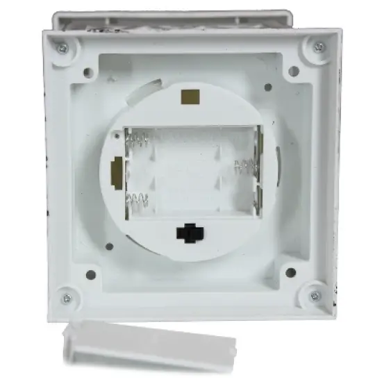 Sunnydaze 10" Ligonier White Traditional Style Plastic and Glass Battery Operated Indoor LED Candle Lantern 4pk image {5}