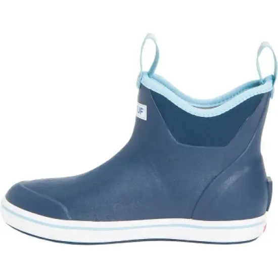 Women's Xtratuf 6 in Ankle Deck Boot, XWAB201, Blue image {4}