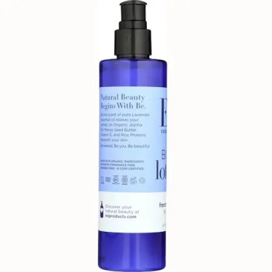 EO Products Body Lotion - French Lavender 8 Fluid Ounces image {2}