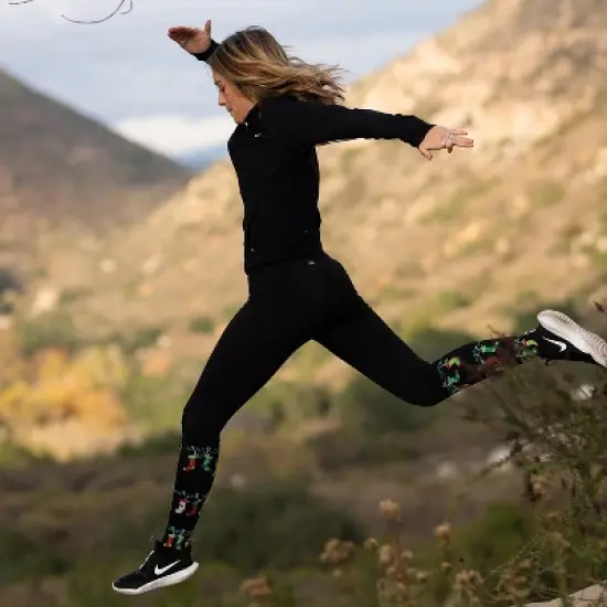 Copper Zone Christmas Fun Knee High Compression Socks Great Stocking Stuffer - 3 Pair Pack image {4}