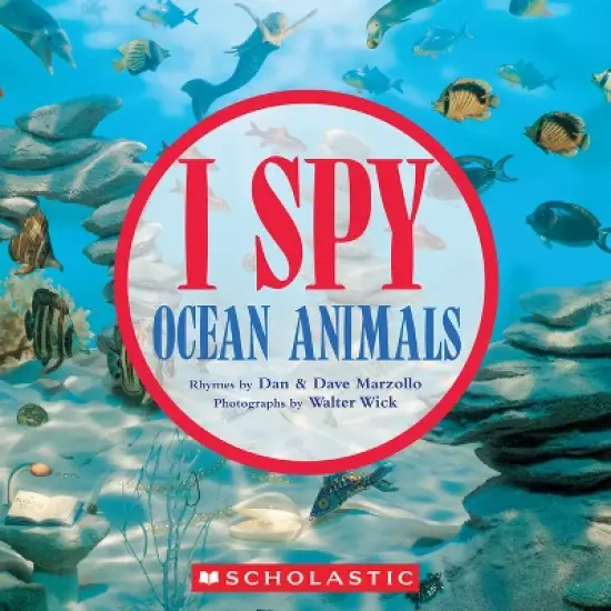 I Spy Ocean Animals - by  Dan Marzollo & Dave Marzollo (Paperback) image {1}