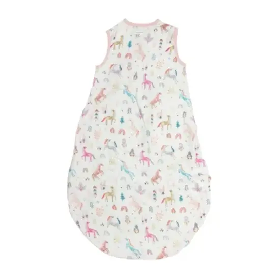 Loulou Lollipop Muslin Sleep Sack Wearable Blanket - Unicorn Dream image {1}