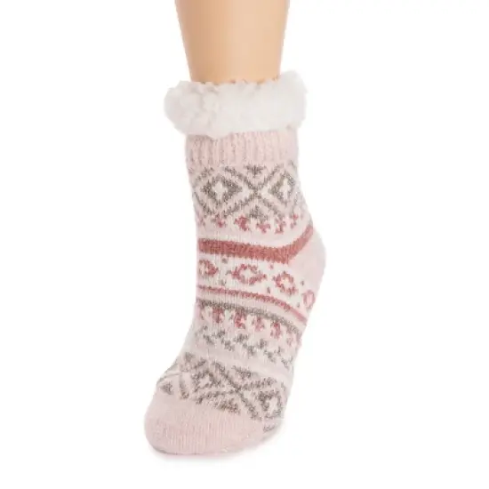 MUK LUKS Women's Chenille Cabin Sock image {6}