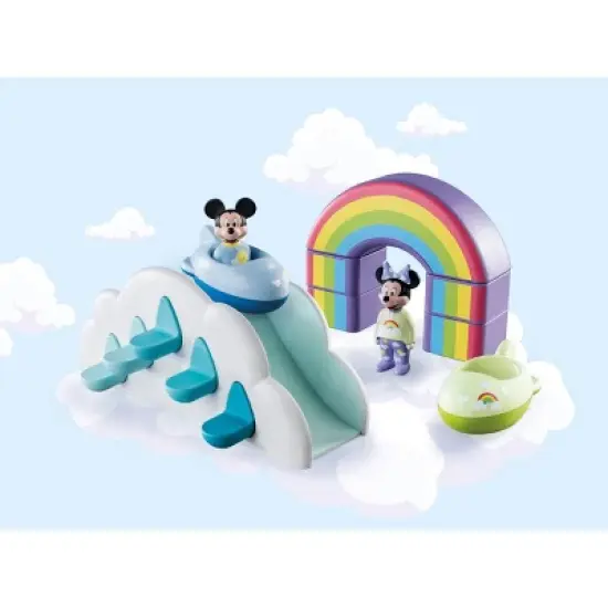 PLAYMOBIL 1.2.3. Disney Mickey and Minnie's Cloud Home image {1}