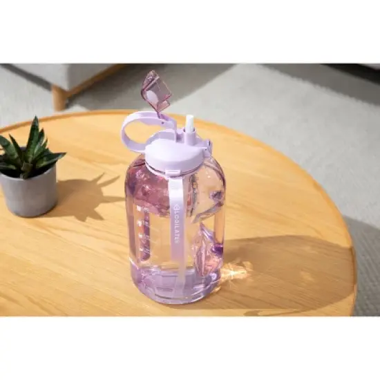 Blogilates 128oz Water Bottle - Lilac Haze: BPA-Free PETG, Portable Drinkware image {3}