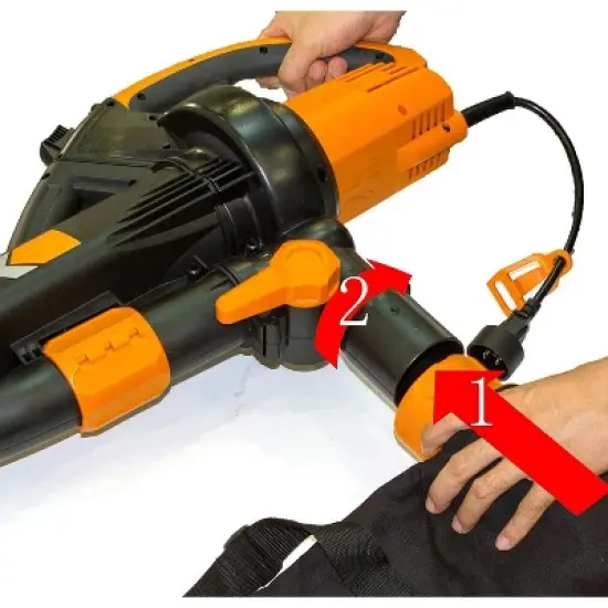 Worx 50026858 TRIVAC Leaf Collection Replacement Bag for WG500, WG505, WG509 image {4}