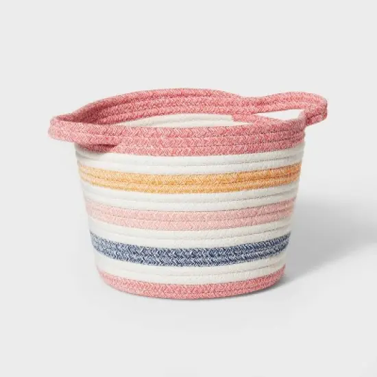 Striped Coiled Rope Kids' Storage Bin - Pillowfort&trade; image {6}