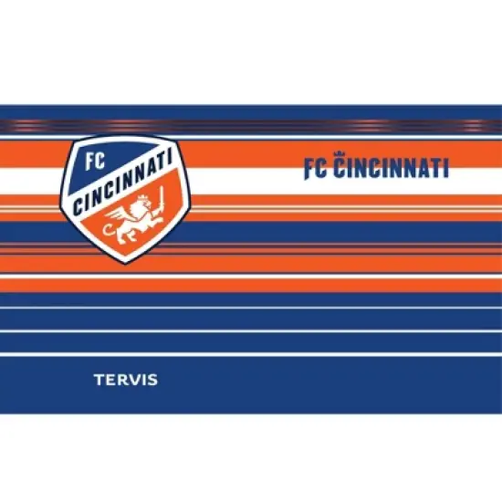MLS FC Cincinnati 20oz Hype Stripe Stainless Steel Tumbler image {1}