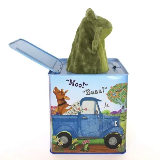 Yottoy Little Blue Truck Jack-in-the-Box image {2}