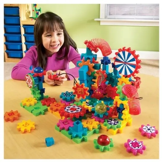 Learning Resources Gears Lights and Action Building Set image {3}