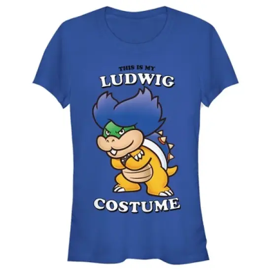 Junior's Nintendo This is my Ludwig Costume T-Shirt image {3}