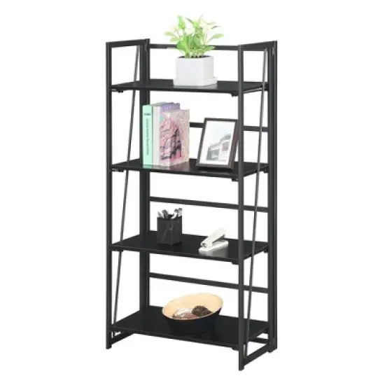 Xtra Folding 4 Tier Bookshelf - Breighton Home image {2}